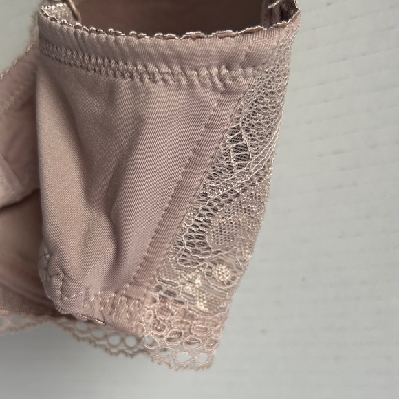 Rene Rofe Women's Brown Lace Demi Lightly‎ Padded Bra 36C NWT - Picture 9 of 9